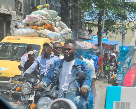 Aankomst in Kinshasa